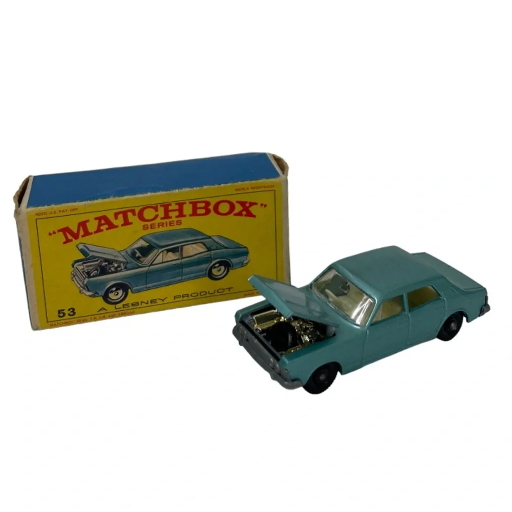 Vintage Die Cast Matchbox Cars 1960’s Original Box Lesney Cars Lot Bundle